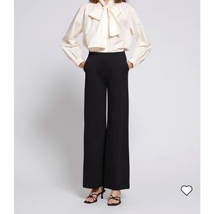 & Other Stories Wide Black Trousers